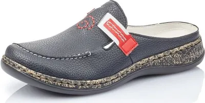 Produktbild von Rieker 46393-15 - Rieker Clogs Damen Blau  Rieker Farbe: blau, Größe: 36,