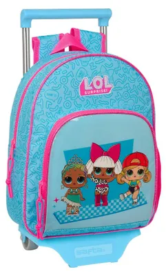 Produktbild von Safta Lol Surprise Divas Rucksack Mit Rollen Blau  Blau One Size