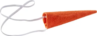 Produktbild von Karotten-Nase mit Gummizug - orange