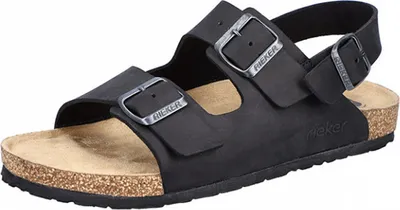 Produktbild von Rieker Herren Sandale in Schwarz, Größe 44