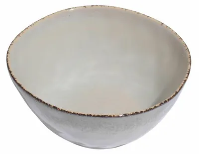 Produktbild von Estia | Schale - Suppenschüssel - Suppenschale - Schüssel - aus Steingut - 7 x 15 cm - beige - Muslischale