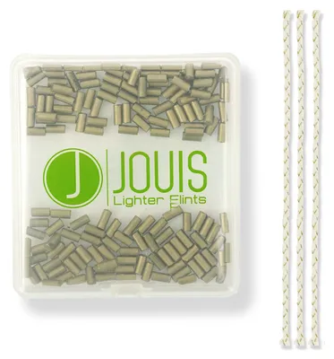 Imagen del producto de Piedras para encendedores, universales, 50 unidades, repuestos para encendedores