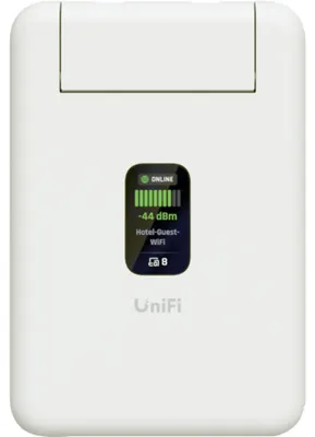 Produktbild von Ubiquiti UniFi UTR, Wi-Fi 5 (802.11ac), Dual-Band (2,4 GHz/5 GHz), Ethernet/LAN, Weiß, Tragbarer Router