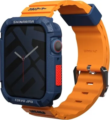 Produktbild von Skinarma Shokku Apple Watch Armband 45/44/42Mm Orange/Orange