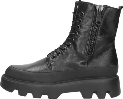 Image de MJUS Veterschoenen Hoog Veterschoenen Hoog - Zwart - Maat 40