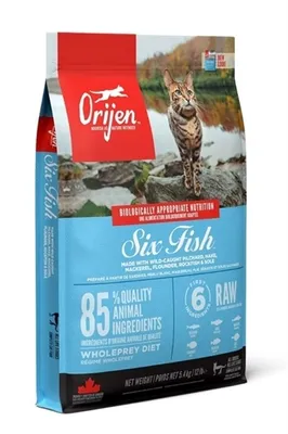 Obrázok produktu pre Orijen Six Fish, Dospelý, Ryba, 5,4 kg