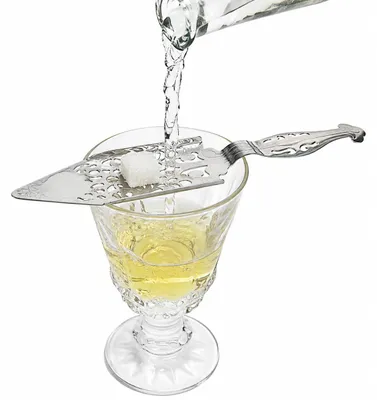 Absinth-Löffel aus Edelstahl 304, 1 Stück, 16 cm, für Cocktails