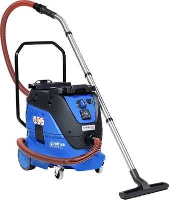 Produktbild von Nilfisk ATTIX 33 - 30 l - 1400 W - Schwarz - Blau - Trocken - 25 kPa - 75 l/s