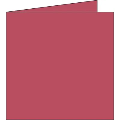 Zdjęcie produktu dla Clairefontaine 12880C, Standardowa kartka z życzeniami, Bordowy, 210 g/m², 135 mm, 135 mm, Francja