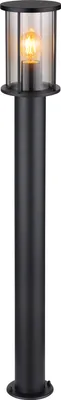 Produktbild von Globo Lighting Außenleuchte Edelstahl schwarz matt, 1x E27