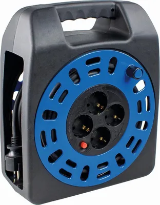 Image de Aufrollkabelbox 4x Schutzkontakt AC230V, 20 m (393.0060)