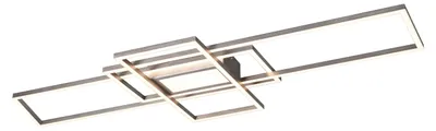 Obrázok produktu pre LED stropné svietidlo - Nikel - 105 x 42 cm - Kov - Stmievateľné