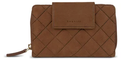 Produktbild von bugatti Geldbörse Fabia Ladies Zip Wallet Cognac braun