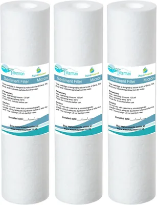 Zdjęcie produktu dla Wkład filtrującego sedymentu do systemów odwróconej osmozy AquaHouse – zestaw 3 sztuk – filtracja wstępna i usuwanie zanieczyszczeń