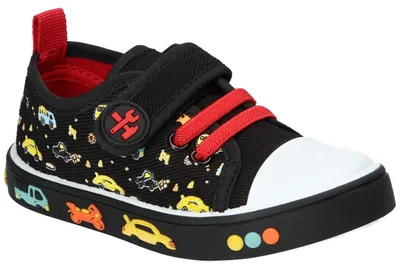 Produktbild von American Club TEN 184, Kinder Sneaker Klettverschluss Leder-Einlegesohle weißer Boden bequem, Schwarz 24