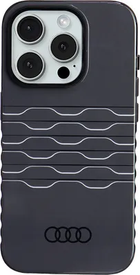 Immagine prodotto di Audi iPhone 15 Pro Custodia posteriore - Custodia IML - magsafe - Nero