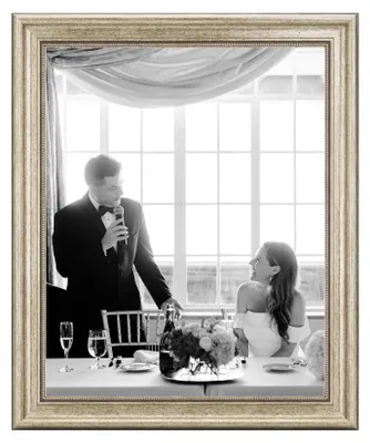 Immagine prodotto di Cornice vintage in stile barocco, argento, per foto 40x50 cm