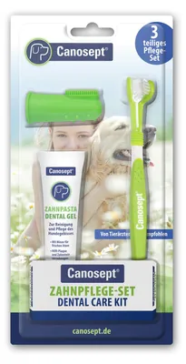 Produktbild von Canosept Zahnpflege-Set für Hunde