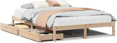 Obrázok produktu pre vidaXL Posteľ z masívu bez matraca 120x190 cm borovicové drevo