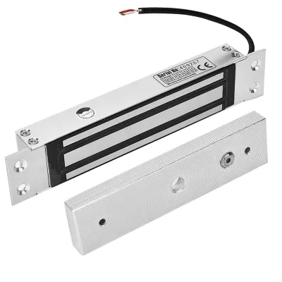 Obrázok produktu pre DC 12V 180kg držiaca sila Zabudovaný elektrický magnetický zámok Elektromagnetický zámok Kontrola prístupu