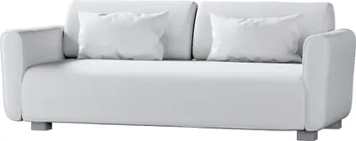 Produktbild von Dekoria Bezug für Mysinge 2-Sitzer Sofa, weiß, Sofabezug Mysinge 2-Sitzer