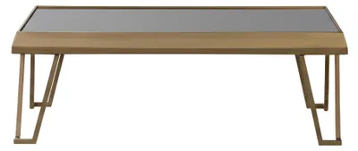 Produktbild von Goldener Couchtisch Minimalistischer Stil Modernes Design Metallrahmen