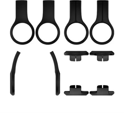 Immagine prodotto di INF Custodia protettiva in silicone per cuffie Beats Solo 4 - Set da 2 Nero