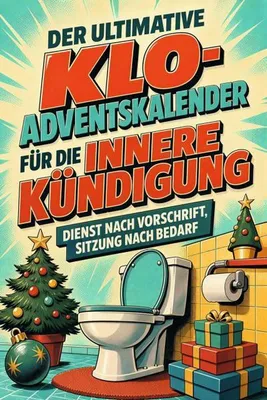 Produktbild von Der ultimative Klo-Adventskalender für die innere Kündigung