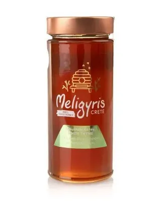 Obrázek produktu pro Med Meligyris 800g z Kréty White Mountain Thyme Natural
