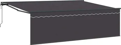 Produktbild von Einziehbare Markise Anthrazit 450 x 350 cm