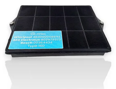 Image de Filtre à charbon actif pour hotte aspirante – Compatible avec les marques Whirlpool et Bosch