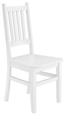 Produktbild von Weißer Stuhl Eris Küchenstuhl Massivholzstuhl Esszimmerstuhl Kiefer 90.71-01W