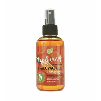 Produktbild von 100 % natürliches Sonnenöl mit Karottenextrakt LSF 0 150 ml