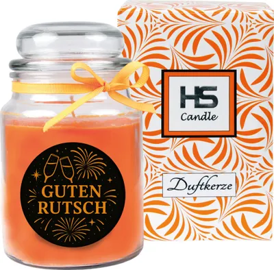 Image de Bougie parfumée en pot - Nouvel an melon miel pot à bonbons 500 g