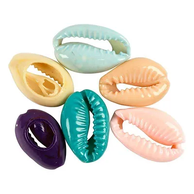 Immagine prodotto di 6 perle di conchiglia 20 mm - multicolore