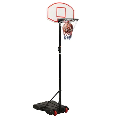 Obrázek produktu pro Basketbalový koš bílý 216–250 cm polyethylen