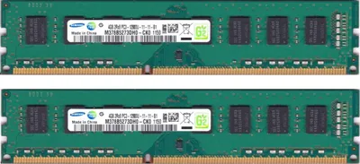 Immagine prodotto di Samsung 8GB 2x 4GB DDR3 1600 MHz Memoria Ram Desktop PC-12800 240Pin DDR3 12800