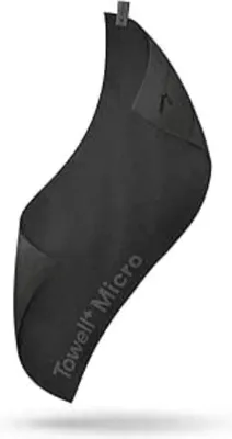 Produktbild von Famanu Sporthandtuch aus Mikrofaser - Schwarz