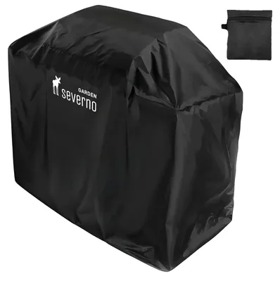 Immagine prodotto di Copertura per barbecue, impermeabile, misura universale, nera