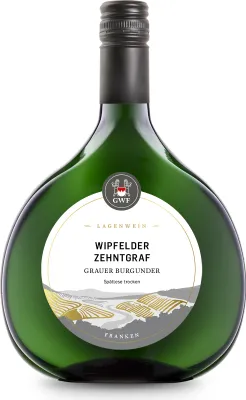 Produktbild von Wipfelder Zehntgraf Grauer Burgunder Spätlese trocken 0,75l