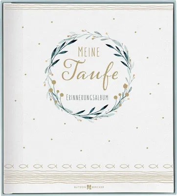 Produktbild von Erinnerungsalbum zur Taufe mit Wunderschönen Illustrationen