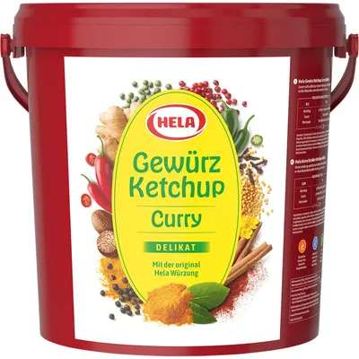 Produktbild von Hela Curry Gewürz Ketchup Delikat mit originaler Würzung 10000ml