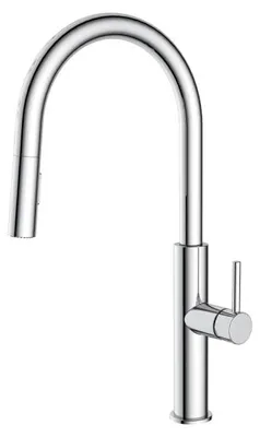 Produktbild von SAT Küchenarmatur mit Auszugsbrause, 2 Funktionen, Chrom SATBSD286