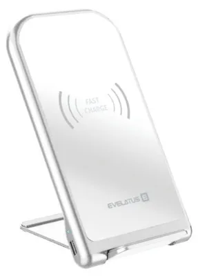 Immagine prodotto di Caricabatterie wireless Evelatus EWD01, 15W, ricarica rapida, bianco
