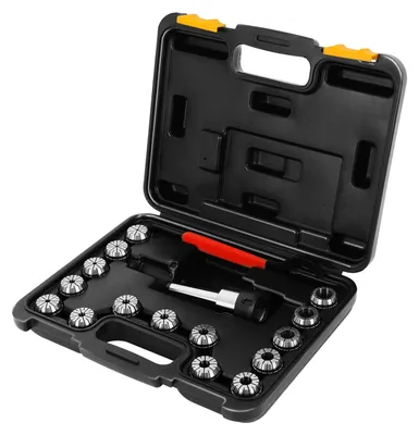 Productafbeelding van Precisie-spanbekset, 15 spanbekken, hoge nauwkeurigheid, 40 mm