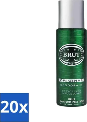 Produktbild von Brut Deo Spray Original Brut 200 ml - Vorteilspack - 20 Stücke