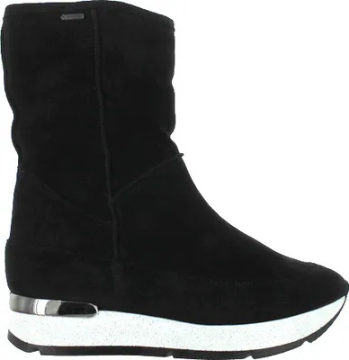 Produktbild von Damenstiefel HOGL schwarz Wildleder isoliert GORETEX 35