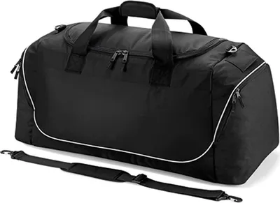 Image de Quadra QS88 | Teamwear Jumbo Kit Bag / Sports bag | 85 x 38 x 35 cm - Couleur : Noir/Gris clair - Taille : 85 x 38 x 35 cm