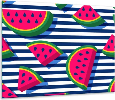 Produktbild von Herdabdeckplatten Glaskeramikkochfeld-Abdeckung Spritzschutz Glas 60x52cm Obst