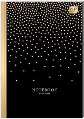 Productafbeelding van Notitieboek met semi-harde kaft, formaat A5, 64 pagina's, met stippellijn (dots), merk Interdruk, modelnummer BRA564#KRO